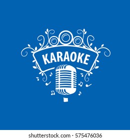 vector logo karaoke