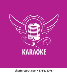 vector logo karaoke
