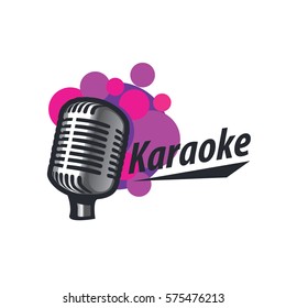 vector logo karaoke