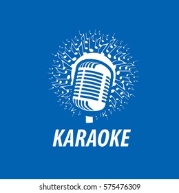 vector logo karaoke