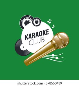 vector logo karaoke