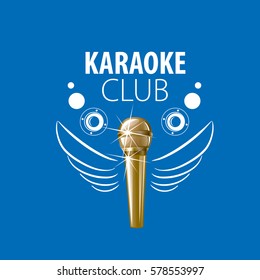 vector logo karaoke