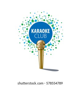 vector logo karaoke
