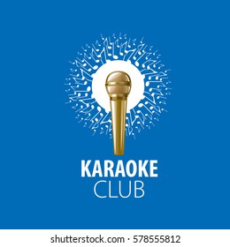 vector logo karaoke
