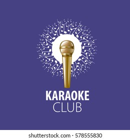 vector logo karaoke