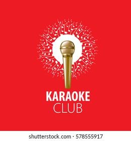 vector logo karaoke