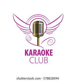 vector logo karaoke