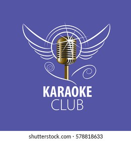vector logo karaoke