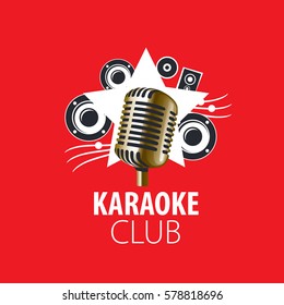vector logo karaoke