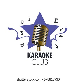 vector logo karaoke