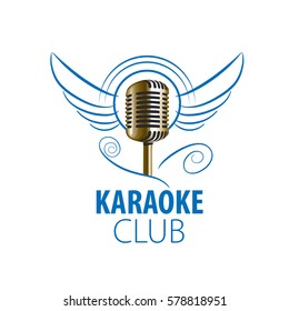 vector logo karaoke