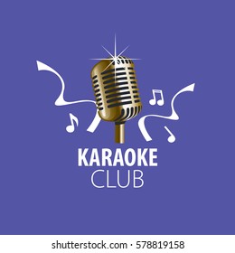 vector logo karaoke