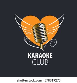 vector logo karaoke