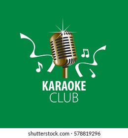vector logo karaoke