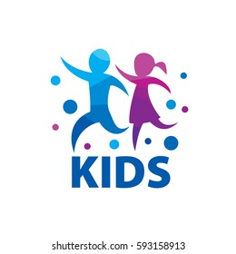 vector logo kids