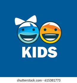 vector logo kids