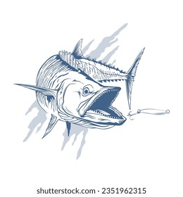 logotipo vectorial mackerel