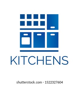 Vector Logo Of Kitchen Furniture, Kitchen Production