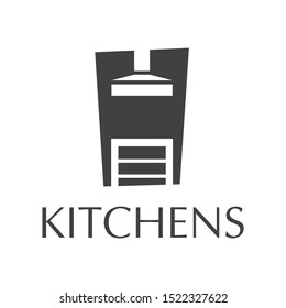 Vector Logo Of Kitchen Furniture, Kitchen Production