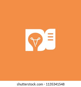 Vector logo lamp