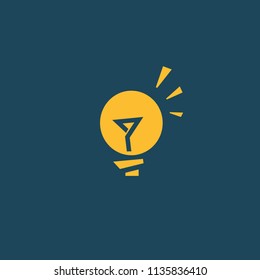 Vector logo lamp