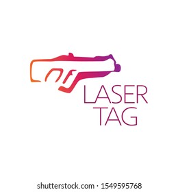 vector logo for laser tag and airsoft