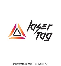 vector logo for laser tag and airsoft