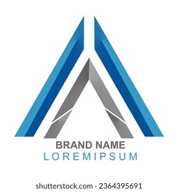 Vector Logo Letter A, Letter A Logo Design, Letter A Initial, Letter A Logo Template Design