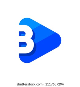 Vector Logo Letter B. B Letter Design Vector