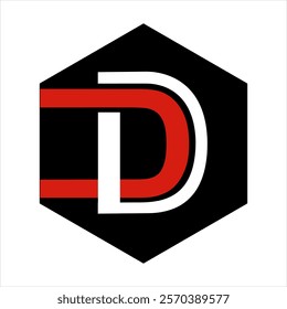 Vector Logo of letter D for product name or company name