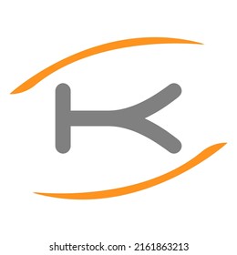Vektorlogo für Briefdesign-Vorlage