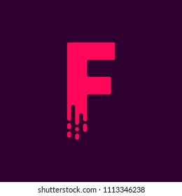 Vector Logo Letter F. F Letter Design Vector