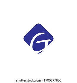 Vector logo for letter G design template.Beautiful Minimalist Logotype design for branding,Elegant identity design.
