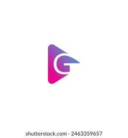 Vektorgrafik Logo Buchstabe G. G Buchstaben Design Vektorgrafik