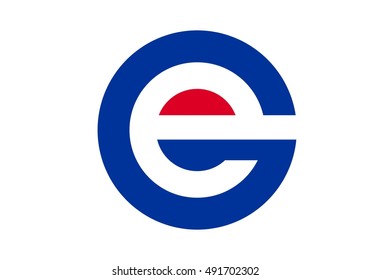 Vector Logo Of Letter G And E