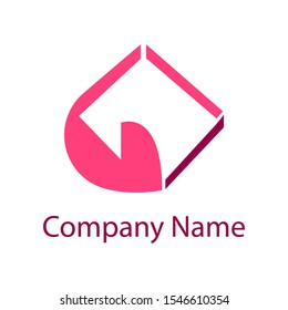 Vector logo for the letter G with a square design