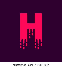 Vector Logo Letter H. H Letter Design Vector