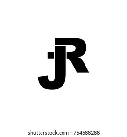 vector logo from the letter j and r