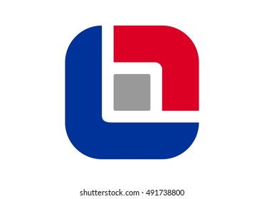 vector logo of letter L 