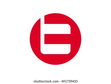 vector logo of letter L and B