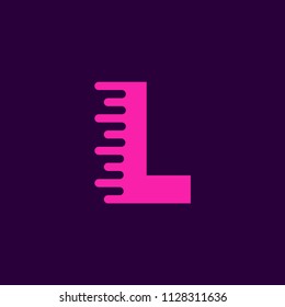 Vector Logo Letter L. L Letter Design Vector