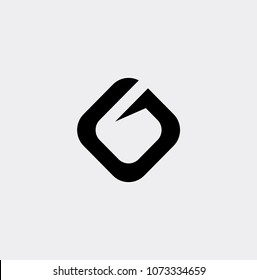 Vector logo for letter O design template