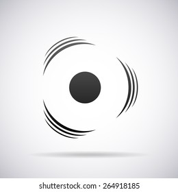 Vector logo for letter O design template 