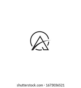 vector logo letter A simple, elegant and modern logo design concept