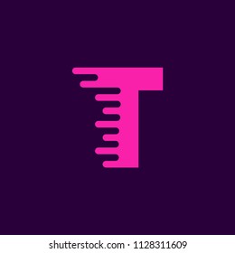 Vector Logo Letter T. T Letter Design Vector