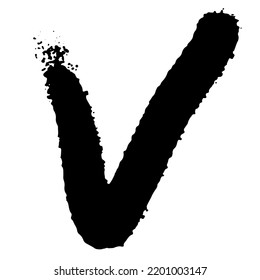 Vector logo for letter V. Design Template