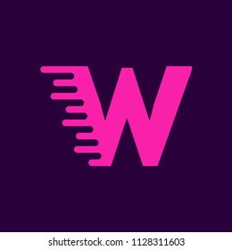 Vector Logo Letter W. W Letter Design Vector