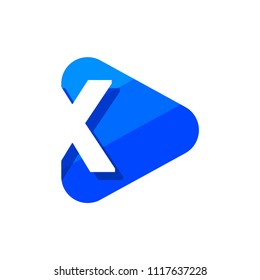 Vector Logo Letter X. X Letter Design Vector