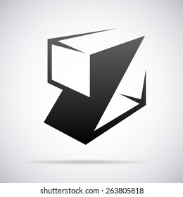 Vector logo for letter Z design template
