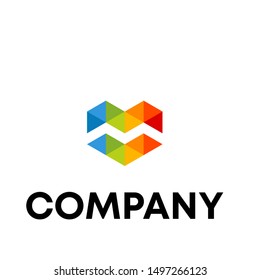 vector logo lettermark for all industry
